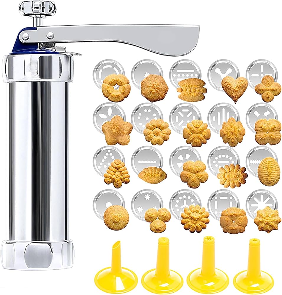 Stainless Steel Cookie Press | Perfect for Even Cookies | Bakevia - Lovitzo