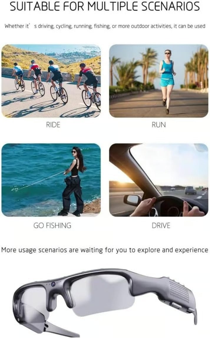 StealthSpecs™ / HD Smart Camera Sports Glasses - Lovitzo