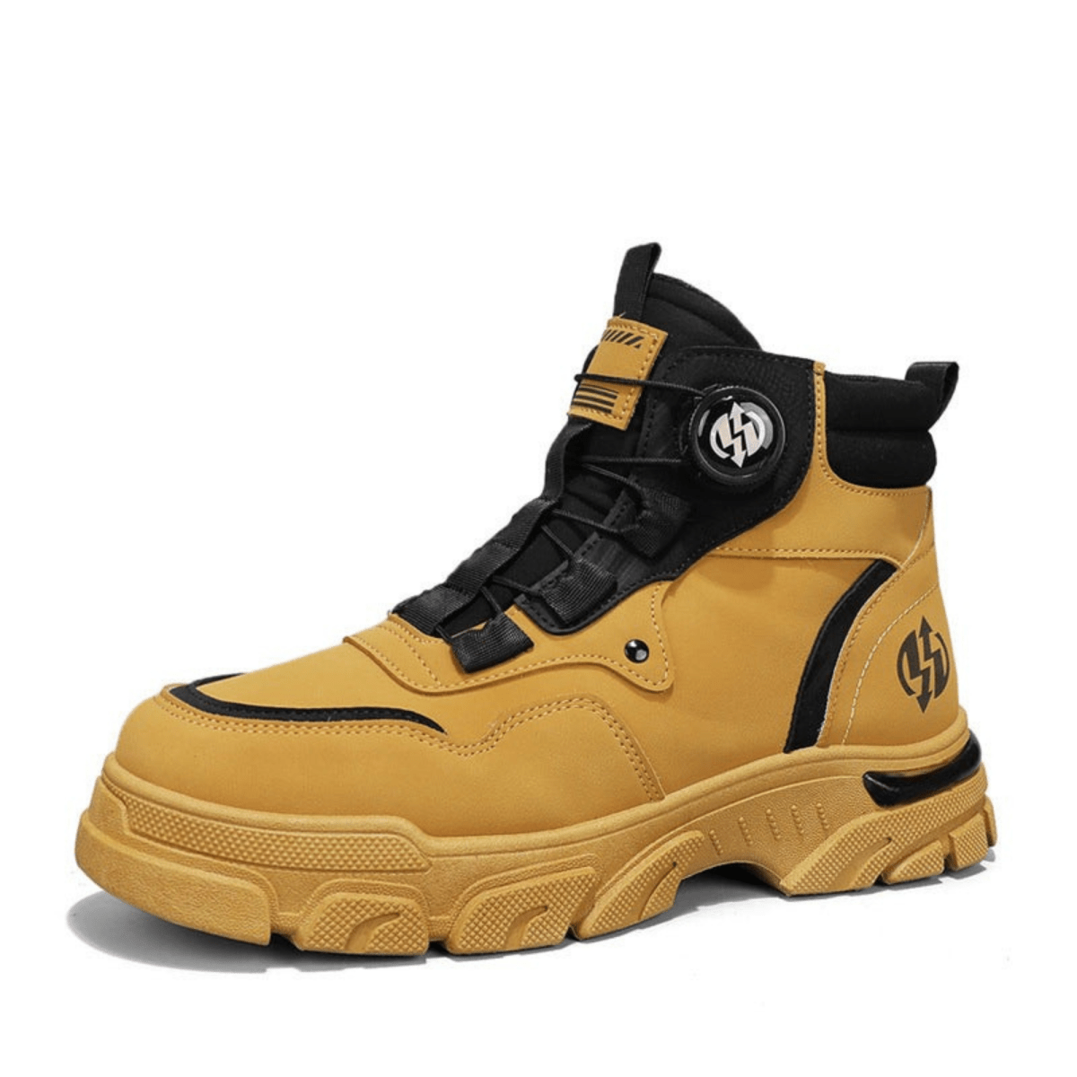 SteelFit Pro – Rugged work - style shoes that adjust in 2 seconds - Lovitzo