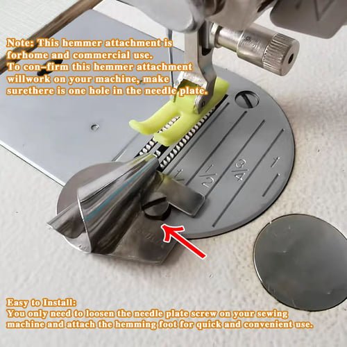 StitchEase™ | The Ultimate Precision Edge Hemming Foot - Lovitzo