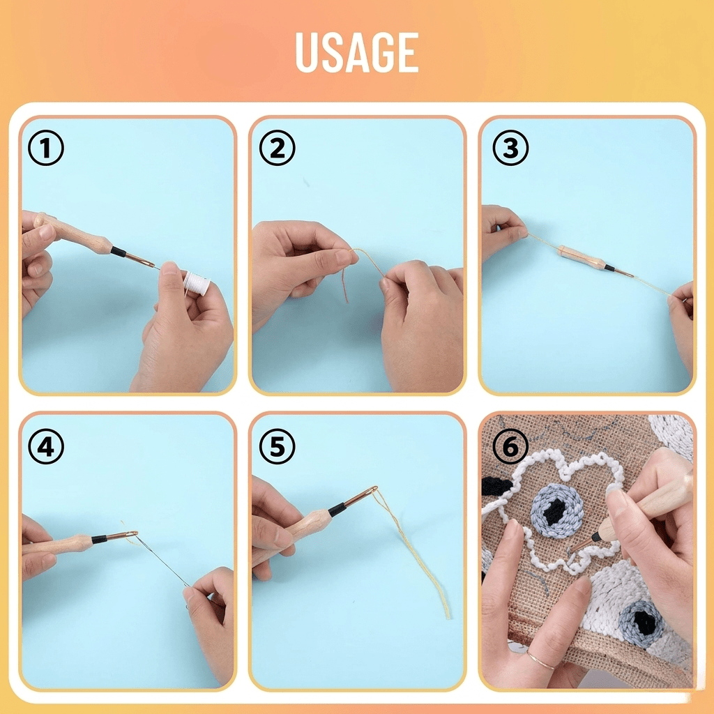 StitchPro – Punch Needle Embroidery Kit - Lovitzo