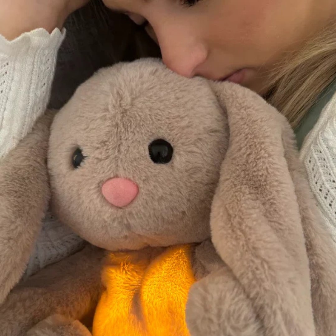 Stuffed Animal | Gentle Breathing Motion for Calm | Washable with Removable Module | CalmCuddle - Lovitzo