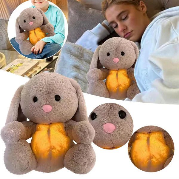 Stuffed Animal | Gentle Breathing Motion for Calm | Washable with Removable Module | CalmCuddle - Lovitzo