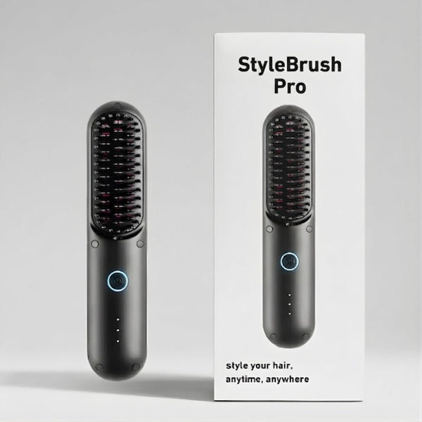 StyleBrush Pro - Glatt, elegant und gestylt in Minuten