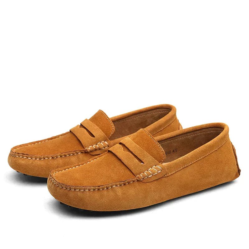 Suede loafers in Italian style - Lovitzo