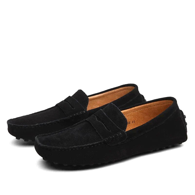 Suede loafers in Italian style - Lovitzo