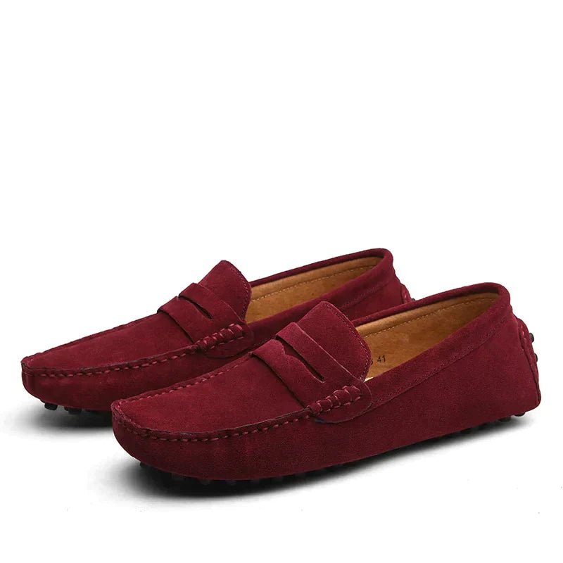 Suede loafers in Italian style - Lovitzo