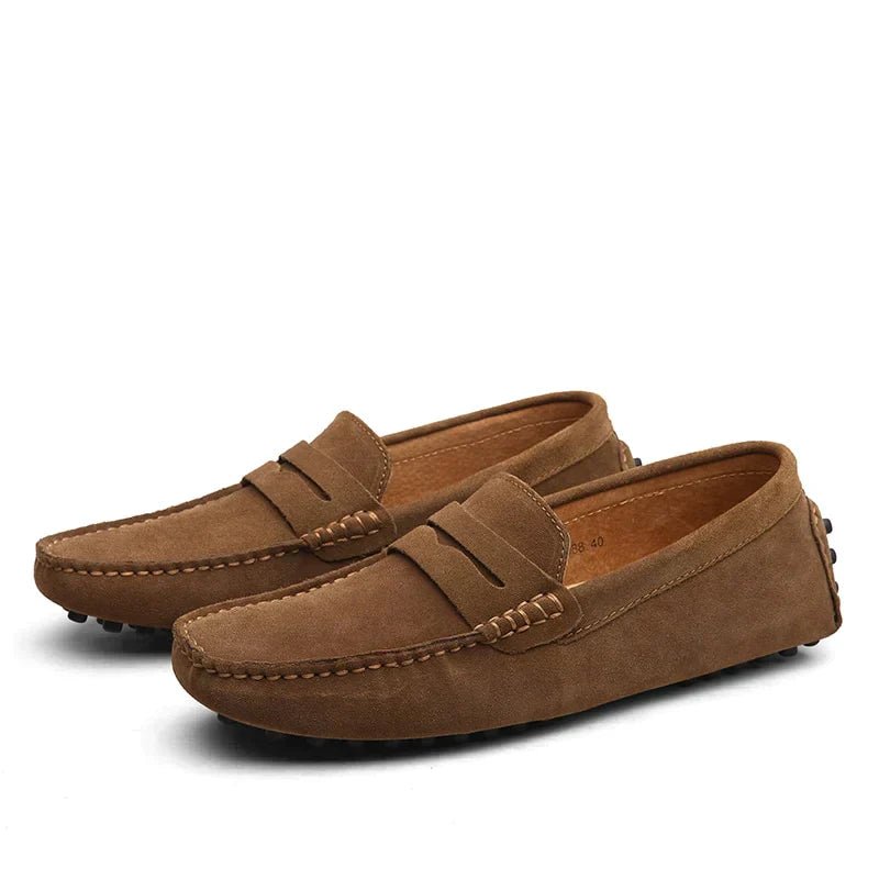 Suede loafers in Italian style - Lovitzo