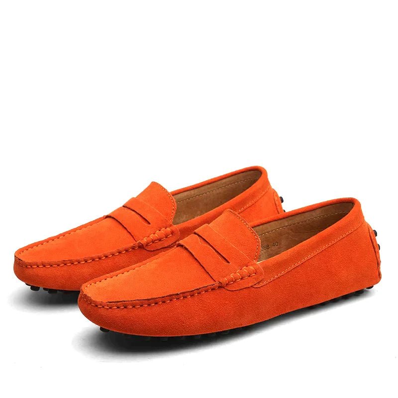 Suede loafers in Italian style - Lovitzo