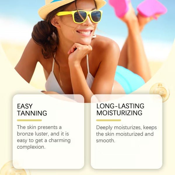 TanTwinkle™ / Gold Shimmer Tan Accelerator Gel - Lovitzo