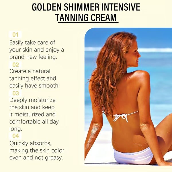 TanTwinkle™ / Gold Shimmer Tan Accelerator Gel - Lovitzo