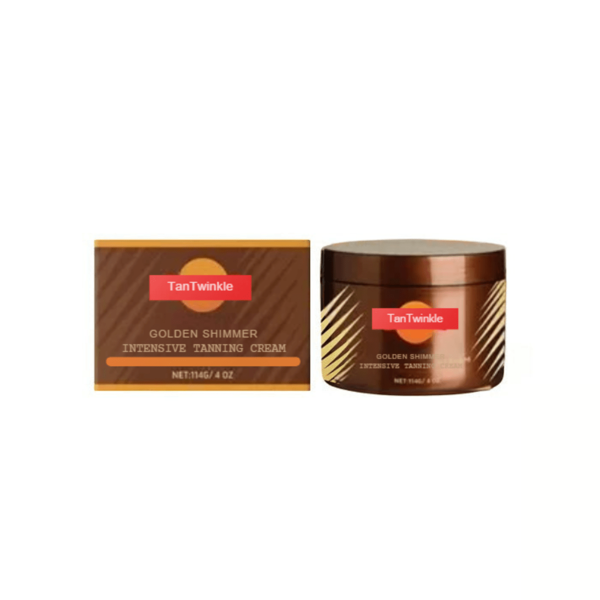 TanTwinkle™ / Gold Shimmer Tan Accelerator Gel - Lovitzo