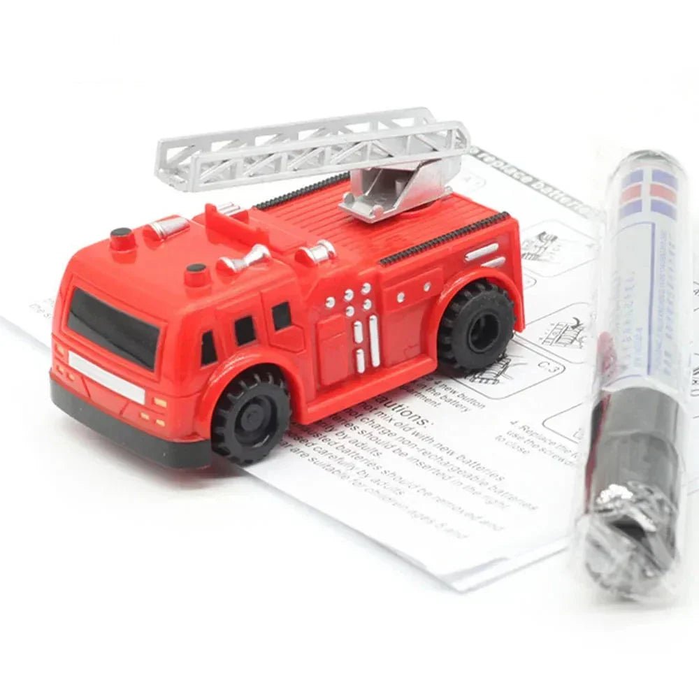 The magic car that follows your drawings as if by magic - Lovitzo