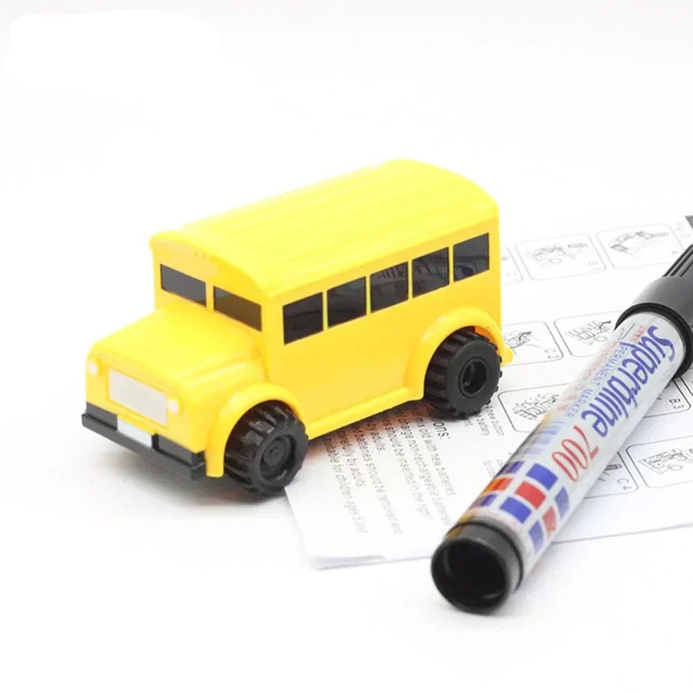 The magic car that follows your drawings as if by magic - Lovitzo