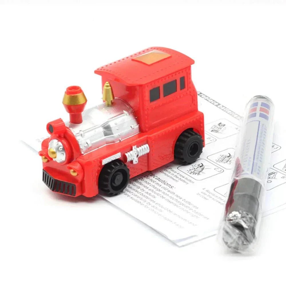 The magic car that follows your drawings as if by magic - Lovitzo