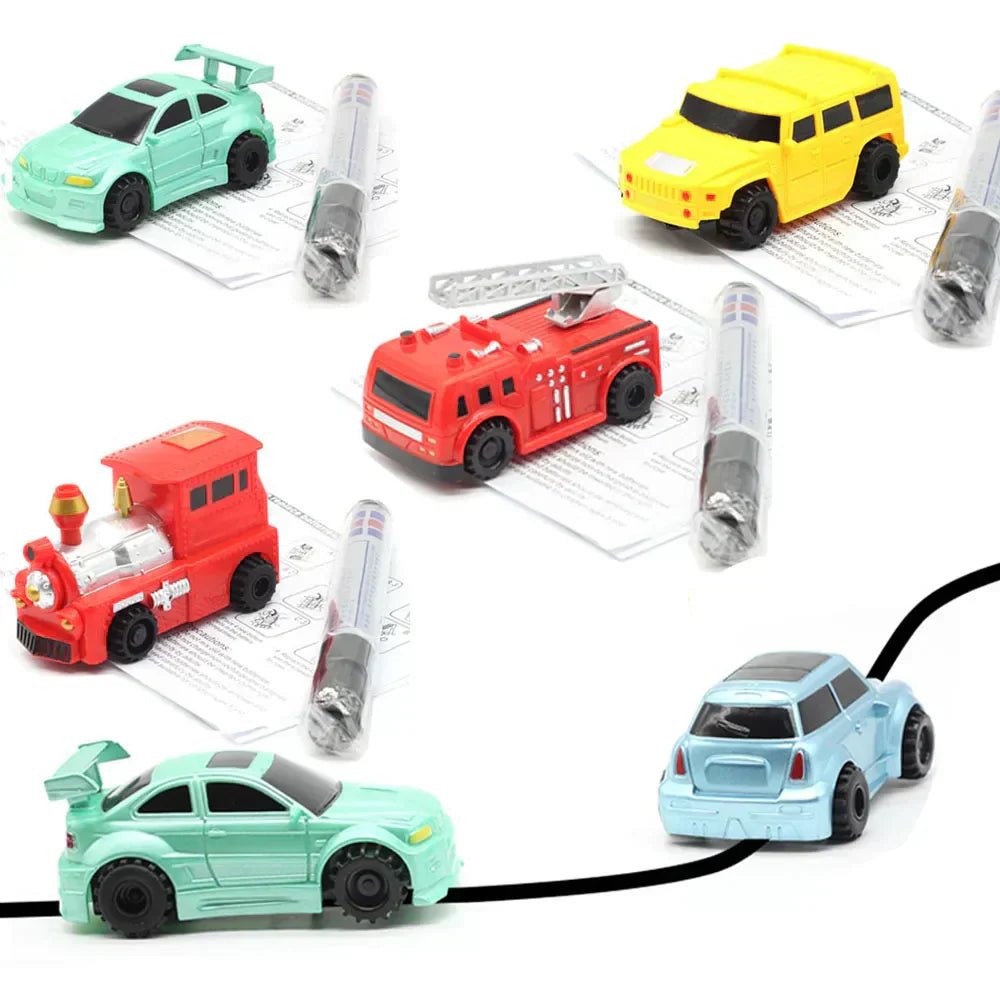 The magic car that follows your drawings as if by magic - Lovitzo