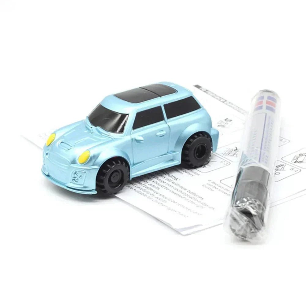 The magic car that follows your drawings as if by magic - Lovitzo