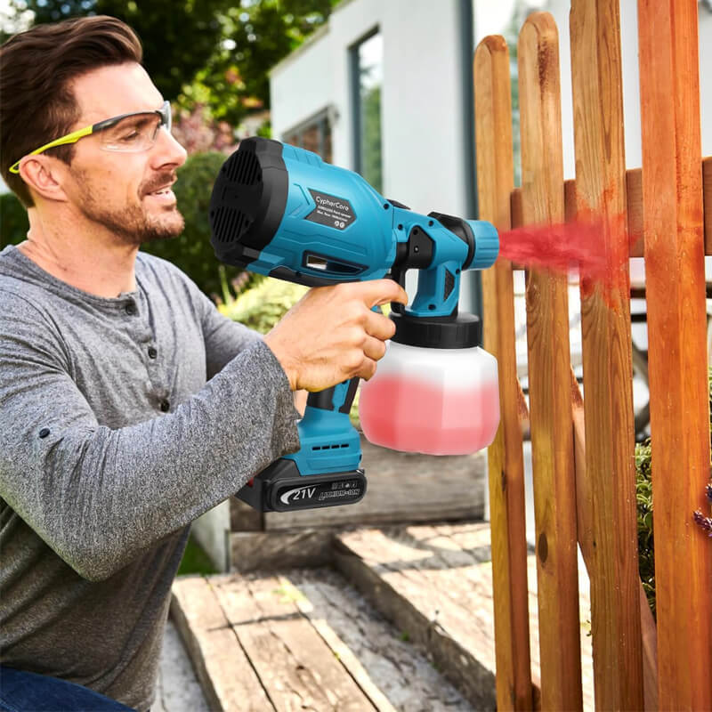 TurboSpray™ High - pressure Cordless Paint Sprayer with 2 Batteries - Lovitzo