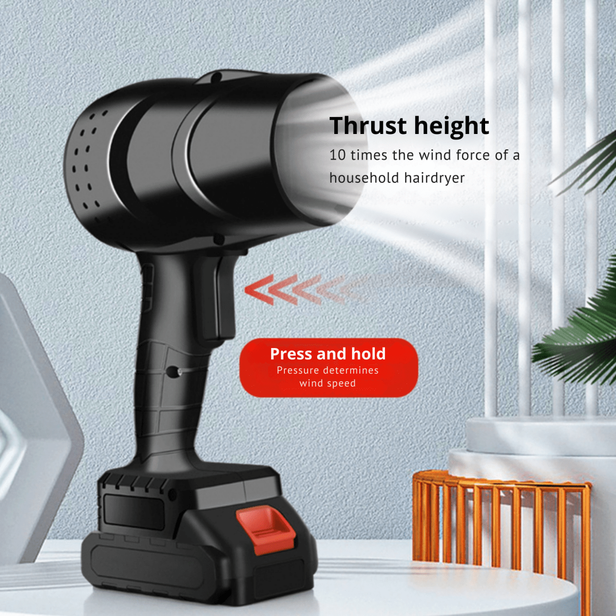 TurboTidy™ / Portable Blower for Fast Cleaning + FREE Extra Battery - Lovitzo