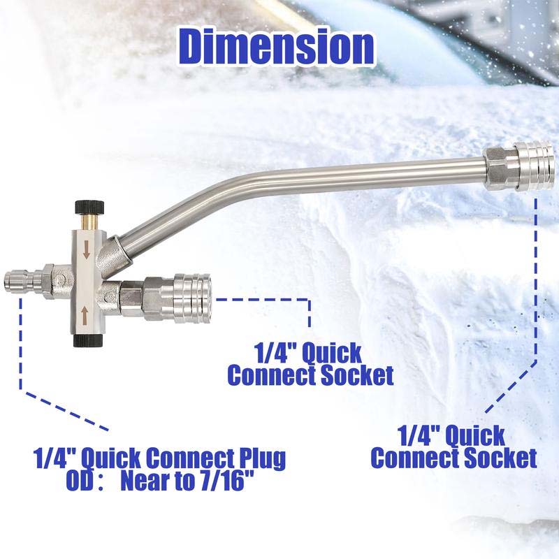 TurboToggle™ / Advanced Foam Cannon Dual Connector - Lovitzo