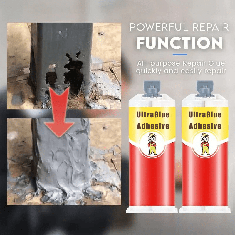 UltraGlue Adhesive - Fast - Drying Metal Repair - Lovitzo