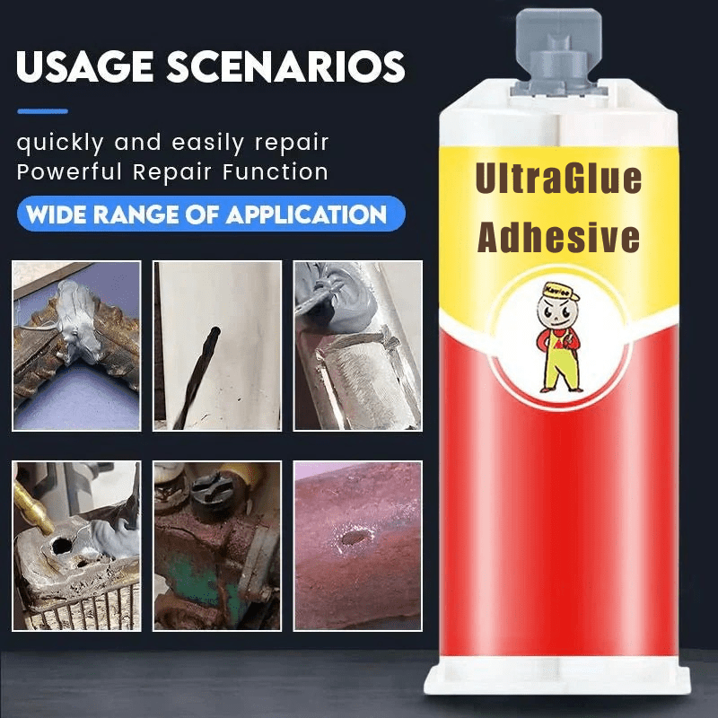 UltraGlue Adhesive - Fast - Drying Metal Repair - Lovitzo