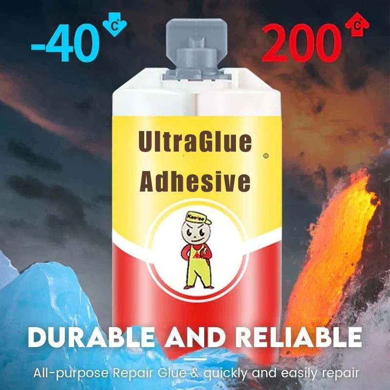 UltraGlue Adhesive - Fast - Drying Metal Repair - Lovitzo