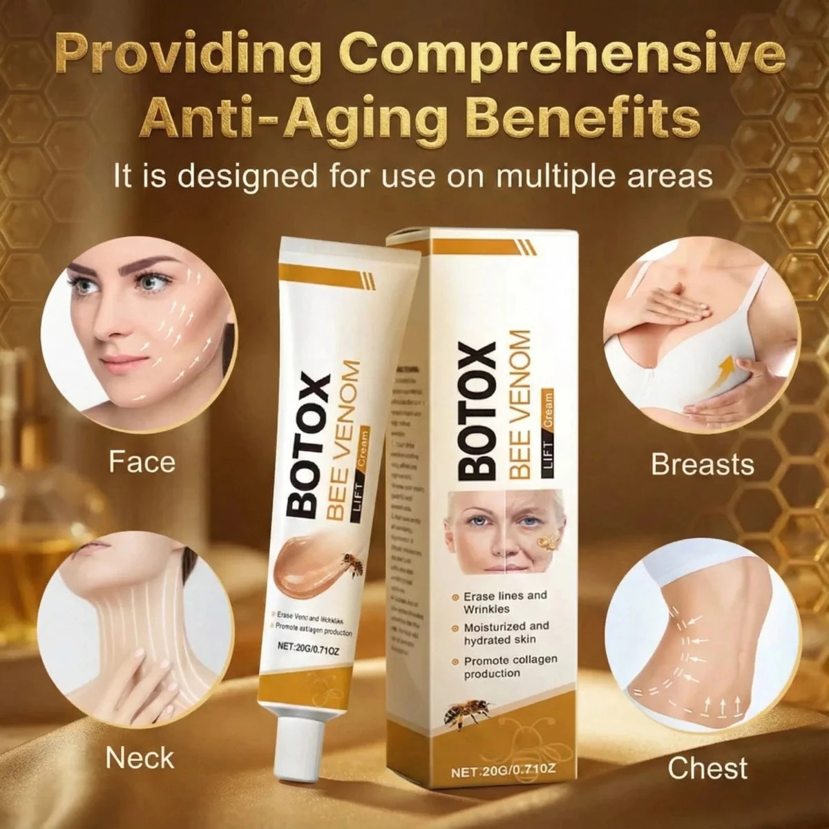 Veloura - Bee Venom Youth Cream for Timeless Beauty - Lovitzo