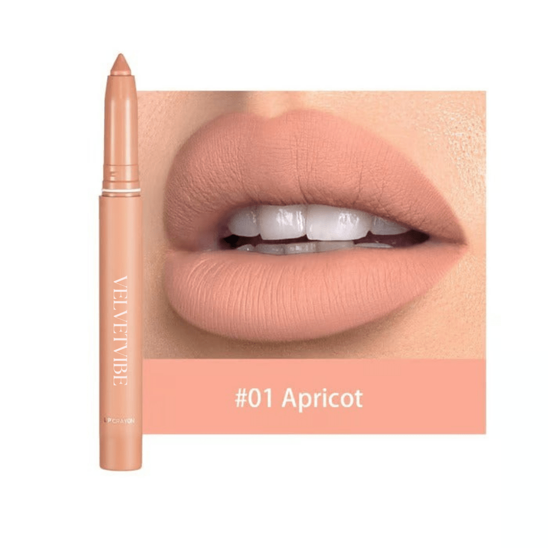 VelvetVibe - Rotating Matte Lip Pencil That Glides All Day - Lovitzo