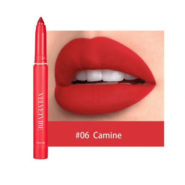 VelvetVibe - Rotating Matte Lip Pencil That Glides All Day