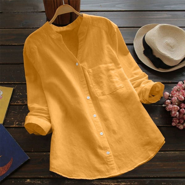 Vera – Casual, loose - fitting cotton shirt - Lovitzo