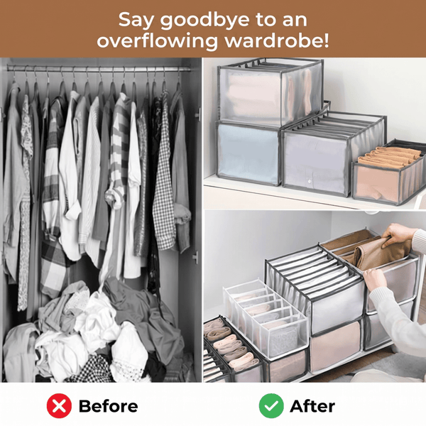 WardroFix - Bringen Sie Ordnung in Ihren Kleiderschrank! [Letzter Tag Rabatt]
