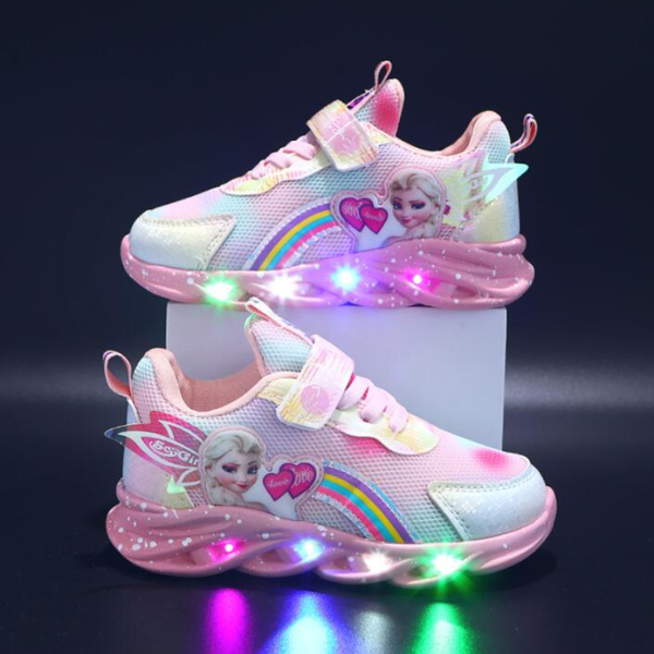 Damen-Sneaker mit Leuchteffekt