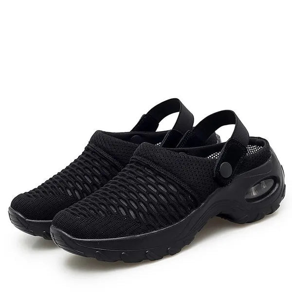 Women's Orthopedic Mesh Clogs | Air Cushion Support | Non-Slip Slip-On Shoes | Zenora - Lovitzo