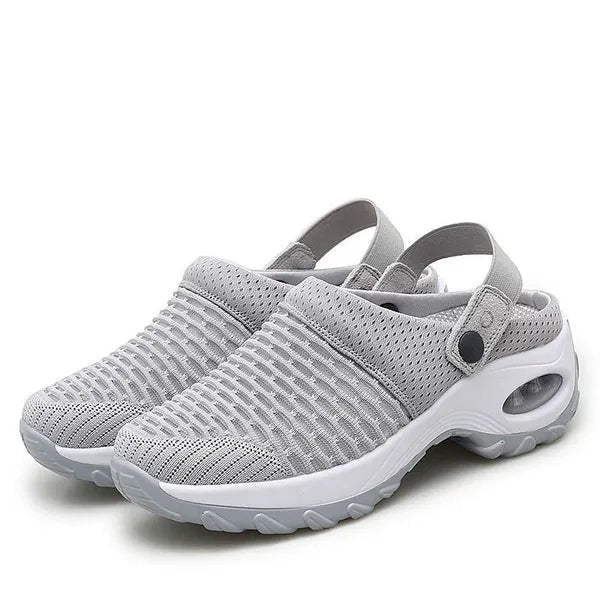 Women's Orthopedic Mesh Clogs | Air Cushion Support | Non-Slip Slip-On Shoes | Zenora - Lovitzo