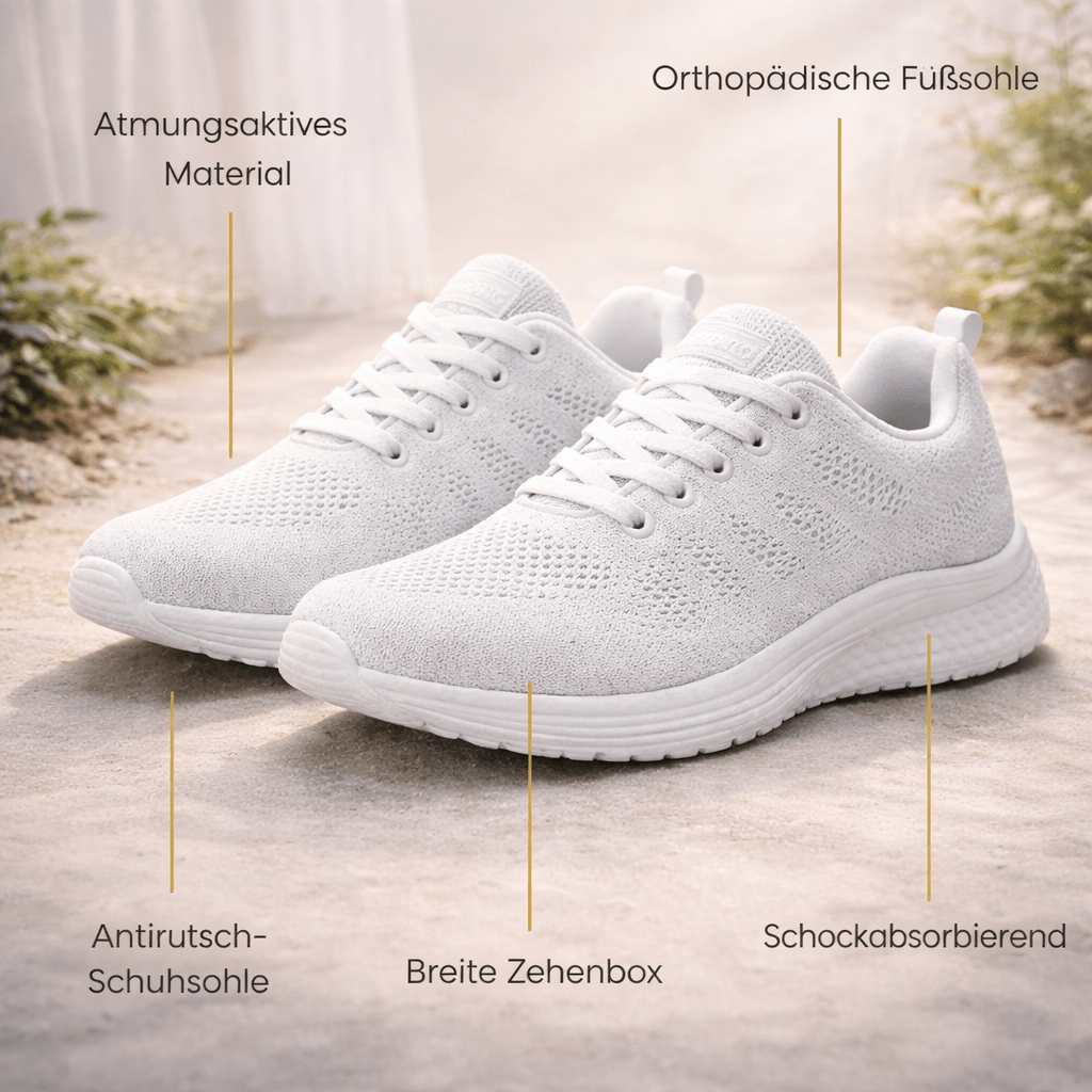 Women's Orthopedic Slip-On Sneakers | Arch Support | Solevera - Lovitzo
