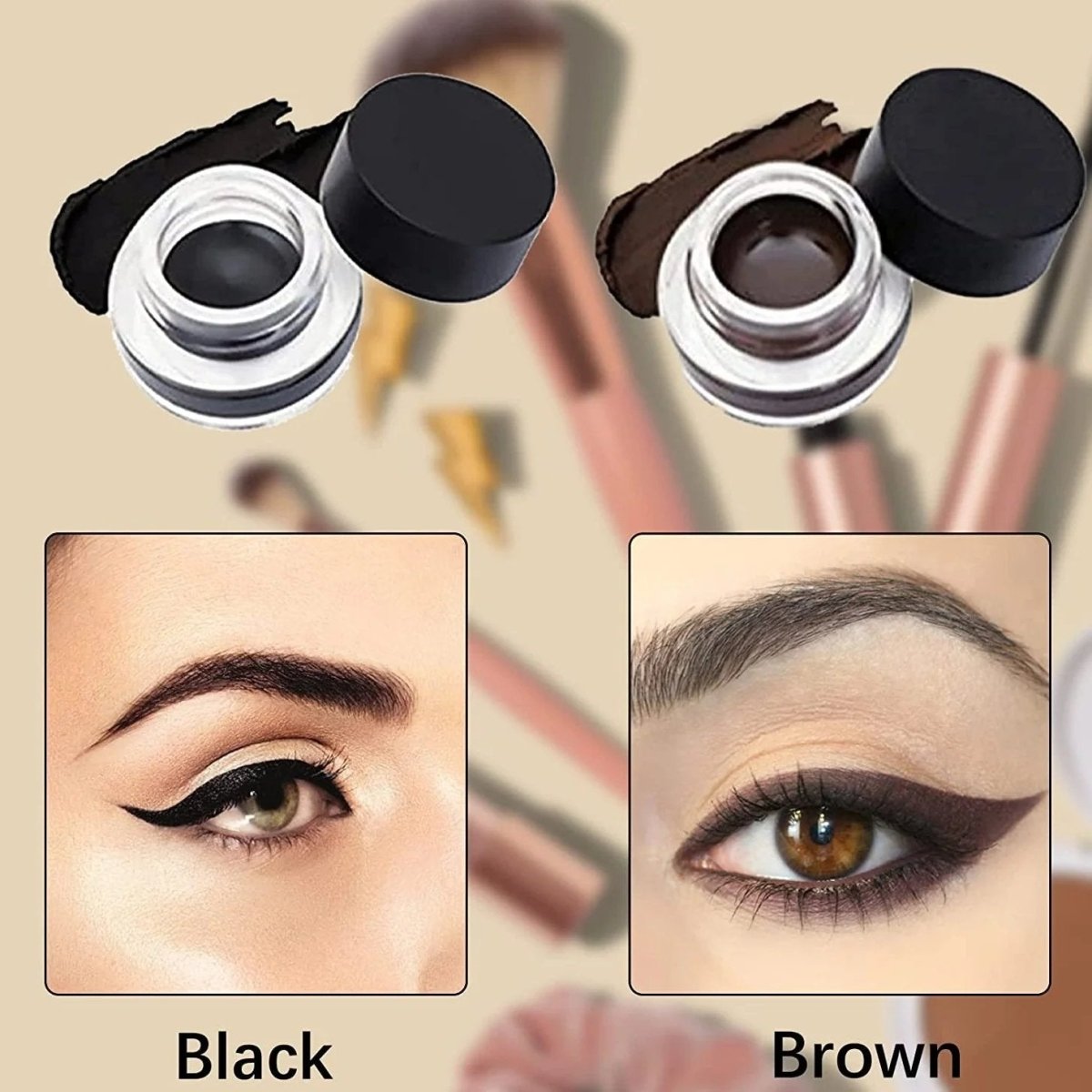Zenvix - Silicone Eyeliner Brush - Lovitzo